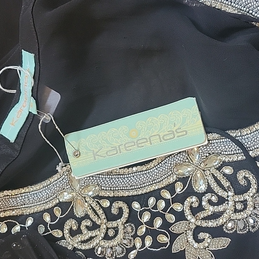 NWT, Kareenas, swim cover-up, Medium, Black - Picture 14 of 14
